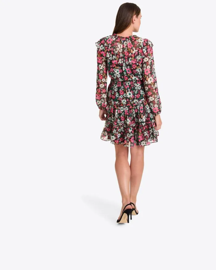 Draper James Bottoms and Skirts Women Tiered Ruffle Skirt In Amaryllis Fil Coupe