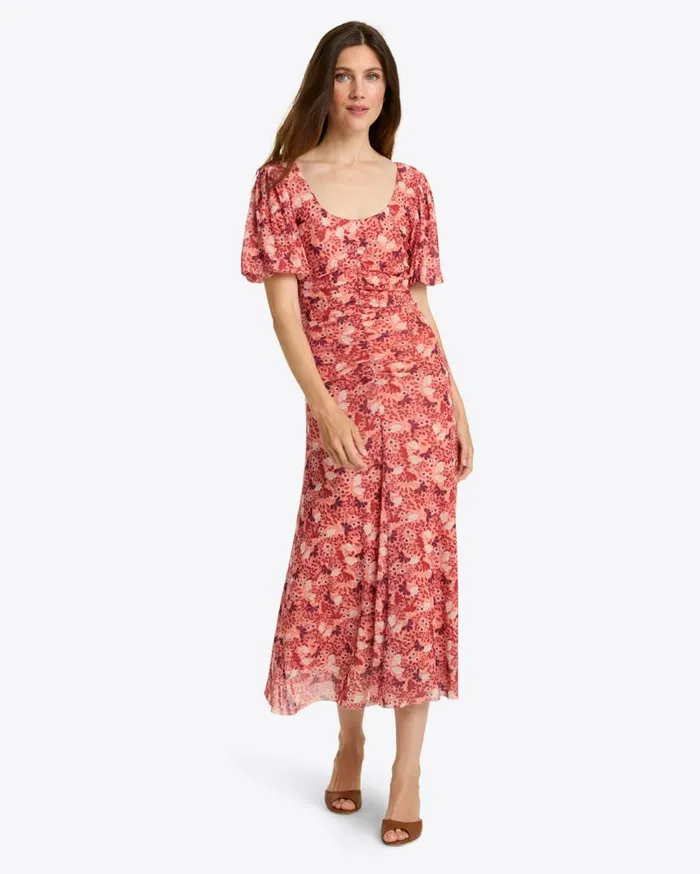 Draper James Dresses Women Mindy Midi Dress In Stretch Mesh