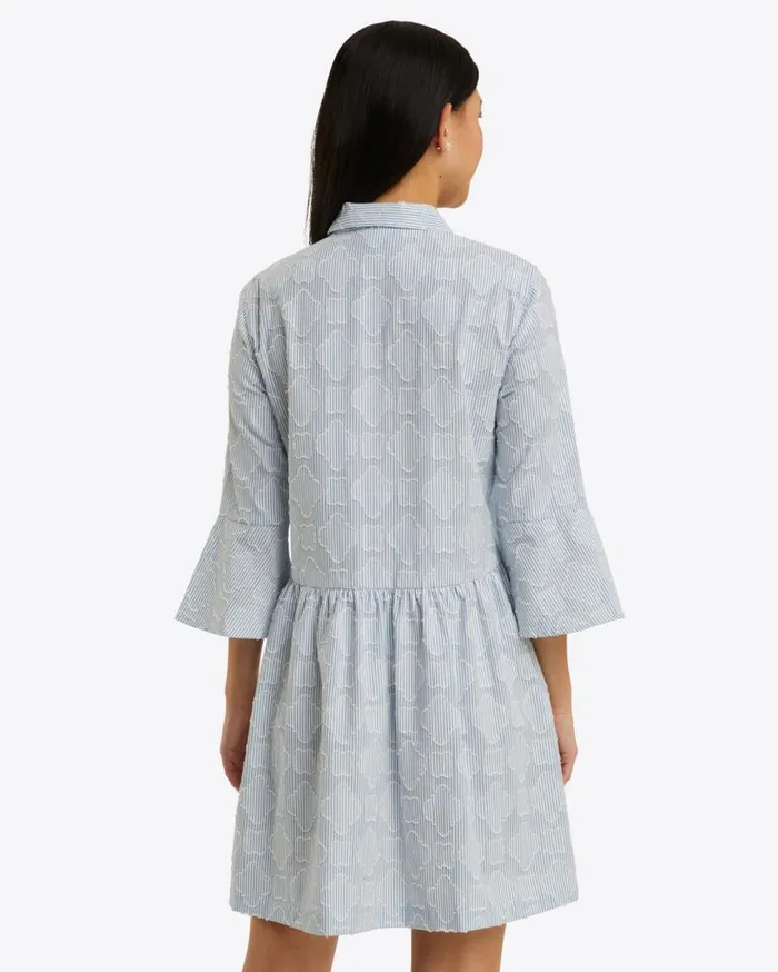 Draper James Dresses Women Sheena Shirtdress In Textured Stripe