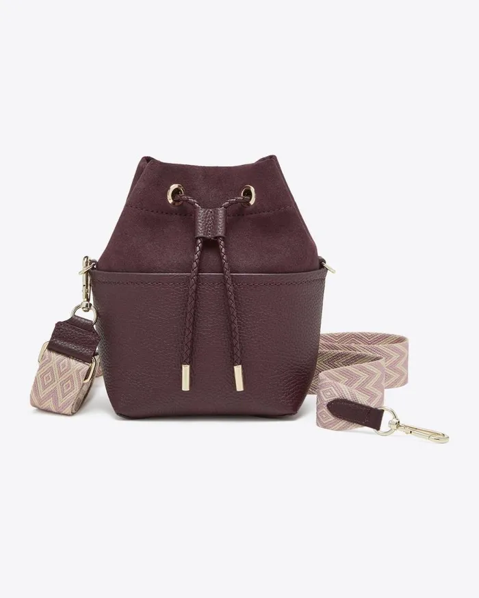 Draper James Handbags Women Mini Bucket Bag In Plum