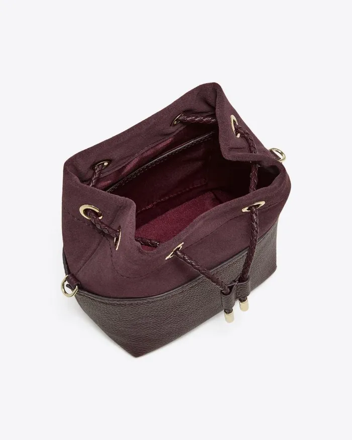 Draper James Handbags Women Mini Bucket Bag In Plum