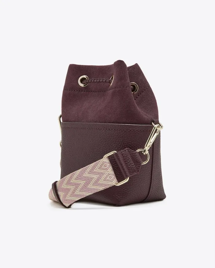 Draper James Handbags Women Mini Bucket Bag In Plum