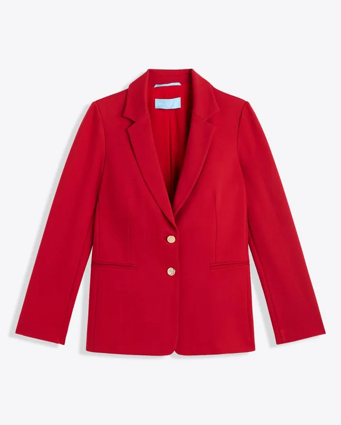 Draper James Lounge and Pajamas Women Blazer In Ponte
