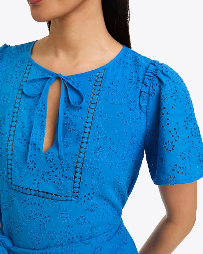 Draper James Midi and Maxi Women Mia Midi Dress In Eyelet