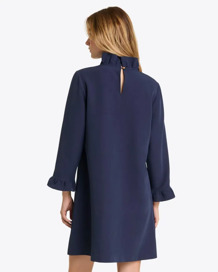 Draper James Mini Women Lindsay Shift Mini Dress In Crepe