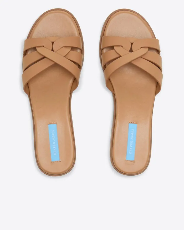 Draper James Shoes Women Andy Sandal In Brown