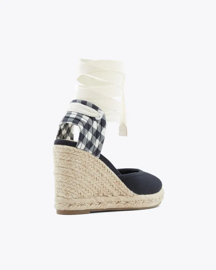 Draper James Shoes Women Olivia Espadrille Wedges In Black
