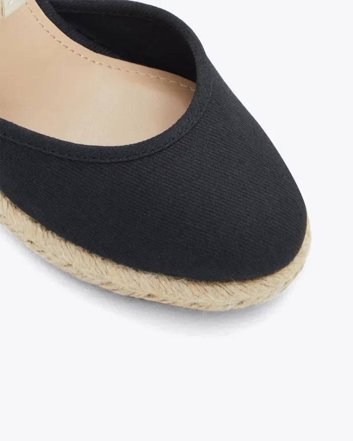 Draper James Shoes Women Olivia Espadrille Wedges In Black