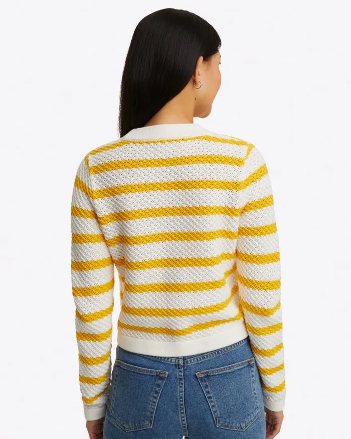 Draper James Sweaters Women Rita VNeck Cardigan In Cotton