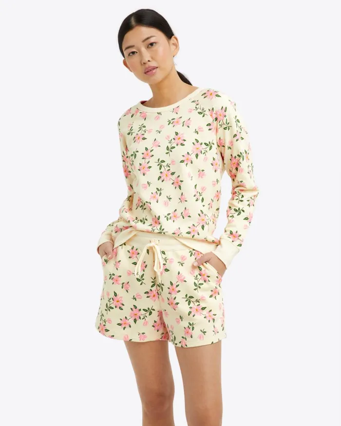 Draper James Tops Women Natalie Sweatshirt In Magnolia