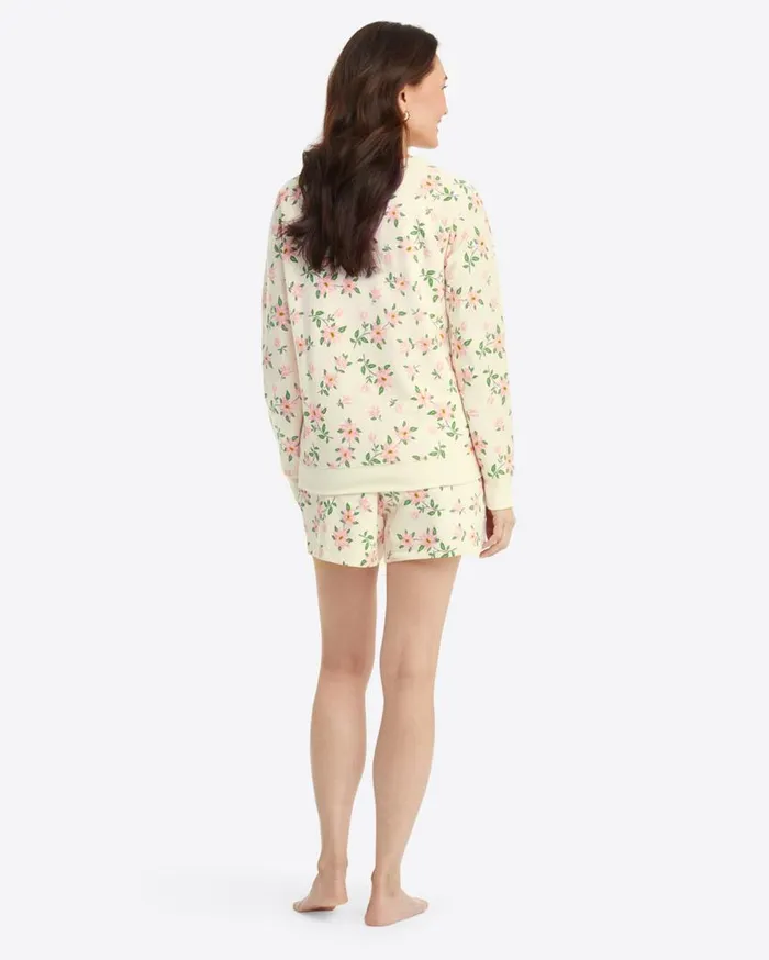 Draper James Tops Women Natalie Sweatshirt In Magnolia