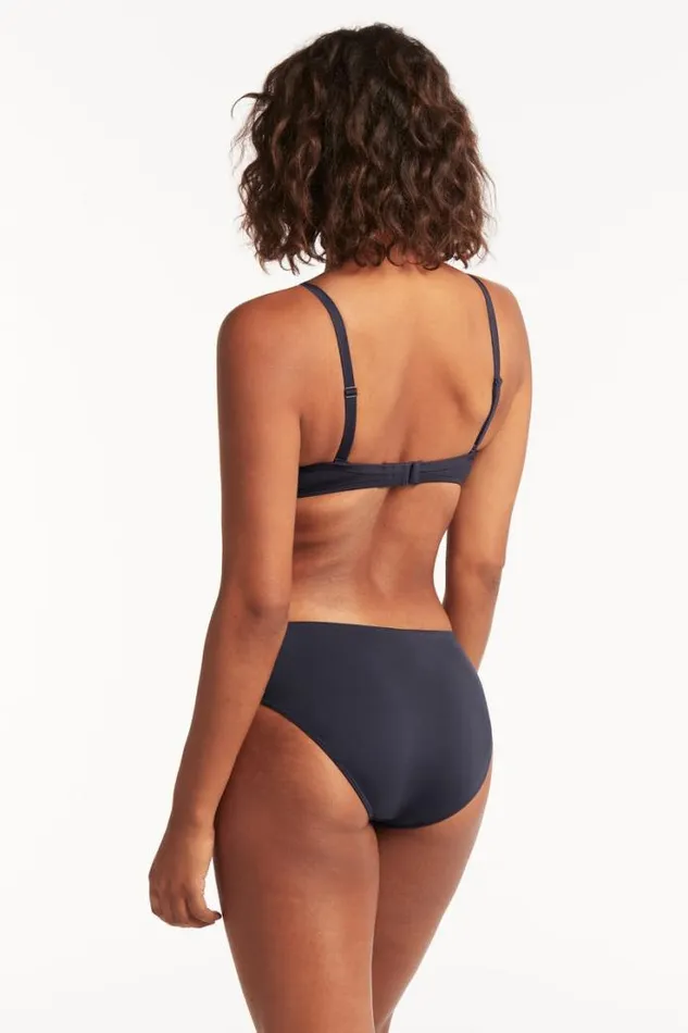 Eco Essentials Mid Bikini Pant Eco Essentials Night Sky Women Sea Level Bottoms