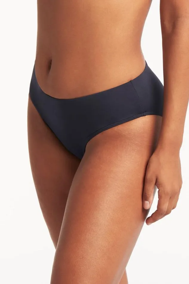 Eco Essentials Mid Bikini Pant Eco Essentials Night Sky Women Sea Level Bottoms