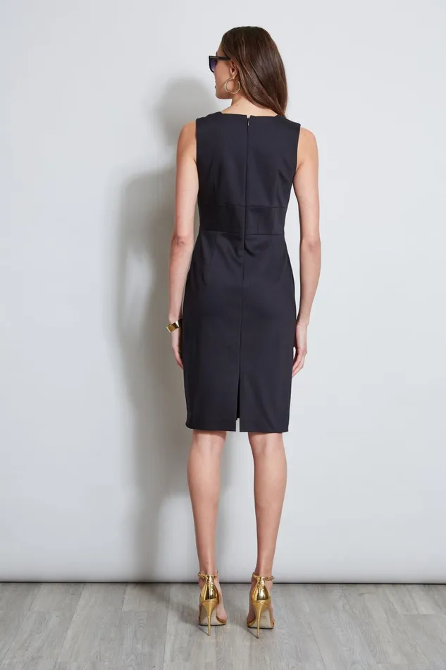 Elie Tahari Dresses and Jumpsuits Square Neck Slim Dress Black 8211 Women