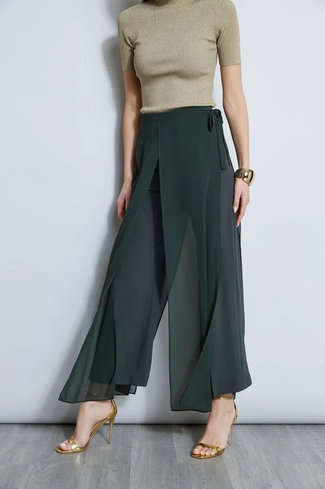 Elie Tahari Pants Overlay Pant Camouflage 8211 Women