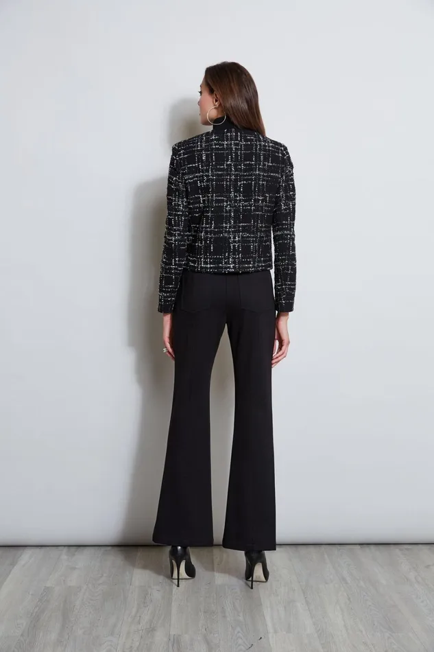 Elie Tahari Suiting Metallic Kissed Tweed Jacket Black Multi 8211 Women