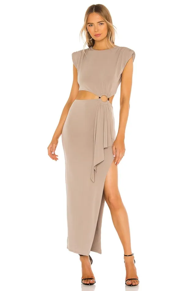 Encore Dress Taupe Women Lovers and Friends Dresses
