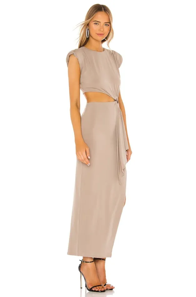 Encore Dress Taupe Women Lovers and Friends Dresses