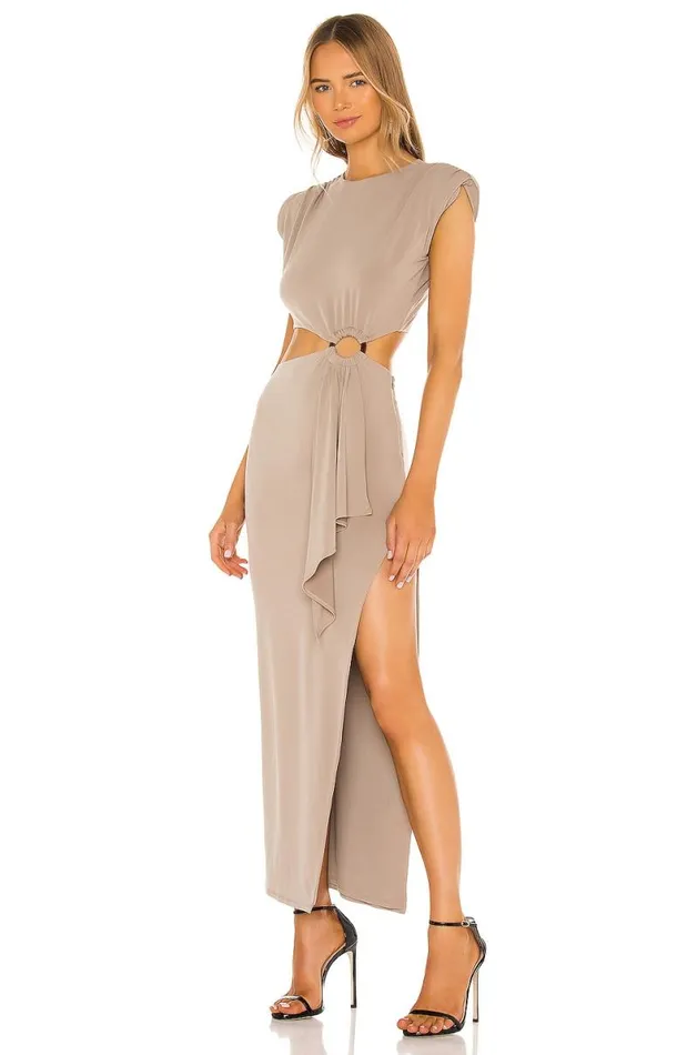 Encore Dress Taupe Women Lovers and Friends Dresses