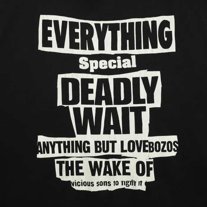 Everything Special Tank Top In Cotton Black White Men CELINE TSHIRTS AND SWEATSHIRTS