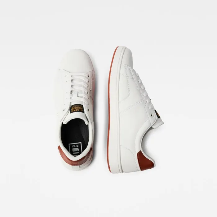 Footwear Men GStar RAW Cadet Pop Sneakers Whiteorange