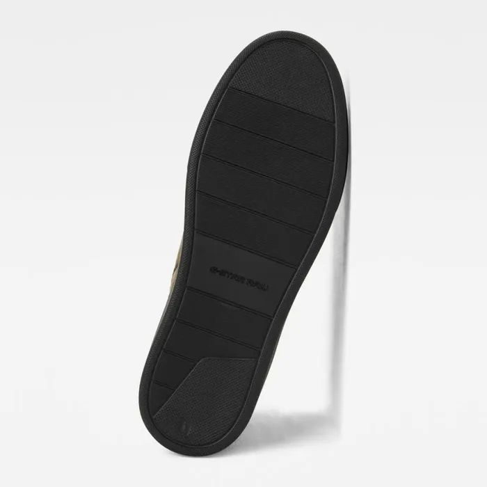 Footwear Men GStar RAW Postino High Nubuck Sneakers Combatblack