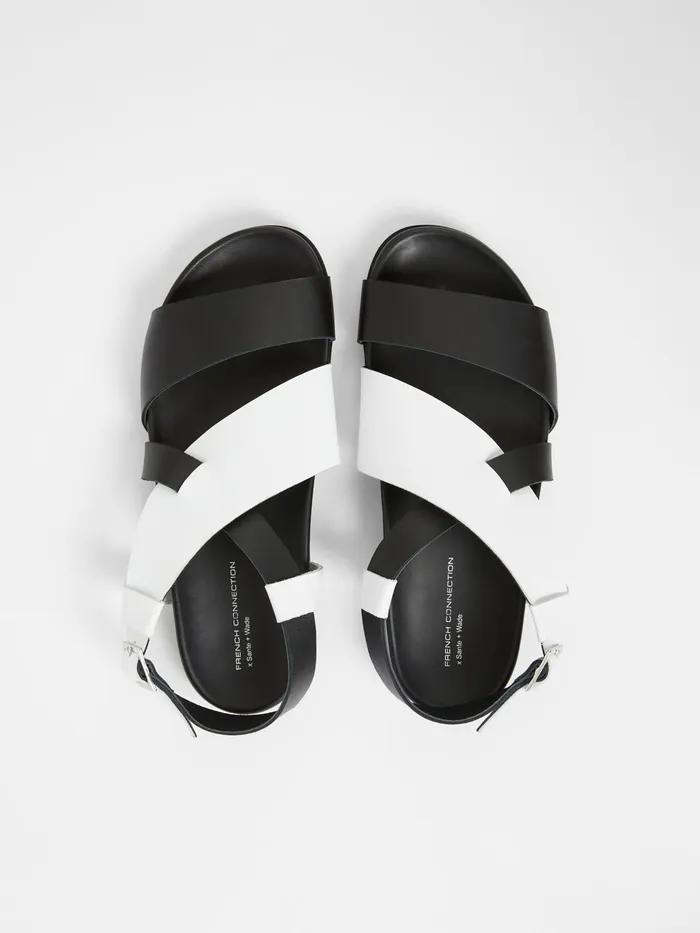 French Connection Branca Monochrome Woman Shoes