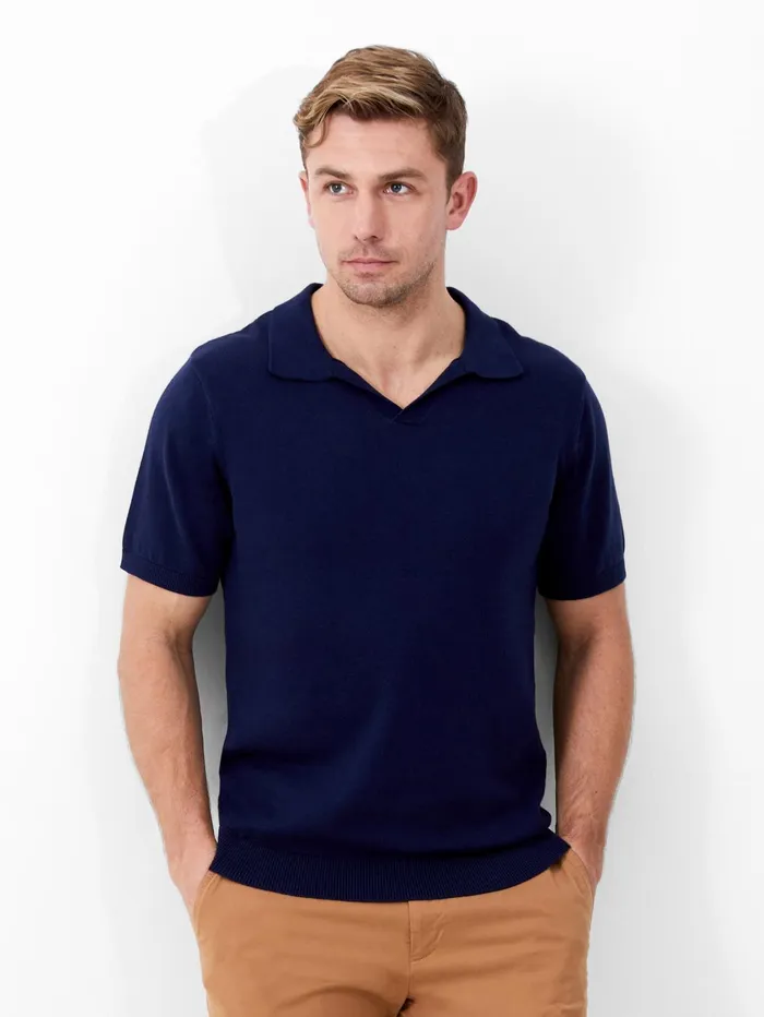 French Connection Resort Short Sleeve Polo Shirt Navy Man TShirts and Polo Shirts French Connection Resort Short Sleeve Polo Shirt Navy Man TShirts and Polo Shirts