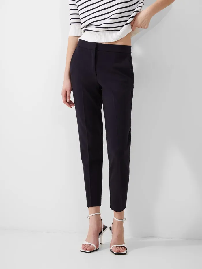 French Connection Whisper Ruth Tailored Trousers Utility Blue Woman Trousers