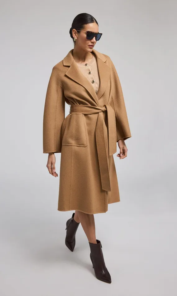 Generation Love Clothing Grayson Wool Coat Camel Women Outerwear