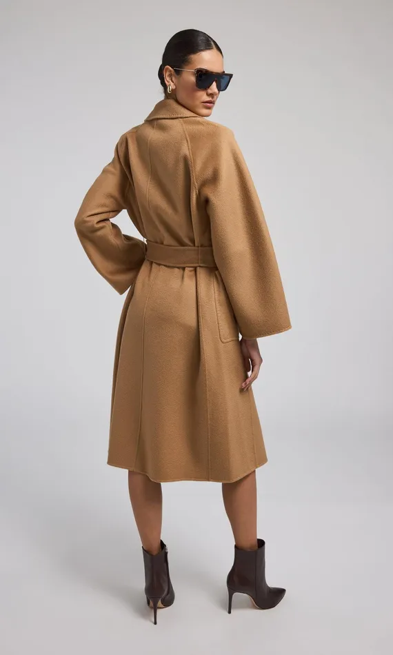 Generation Love Clothing Grayson Wool Coat Camel Women Outerwear