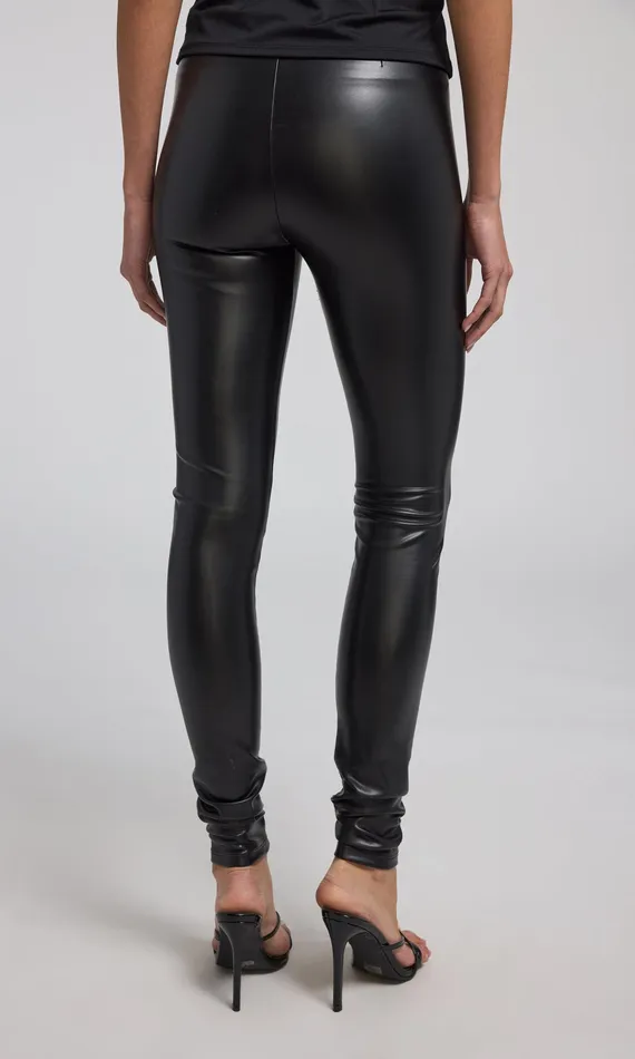 Generation Love Clothing Jeffi Vegan Leather Legging Black Women Pants