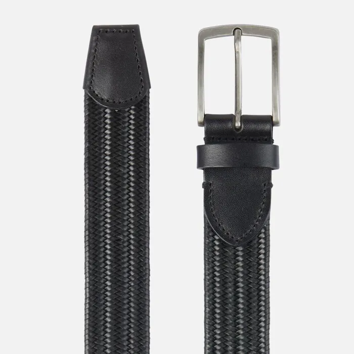 Geox Belts BELT Men039s Black Elasticated Comfortable Belt Black 8211 Man