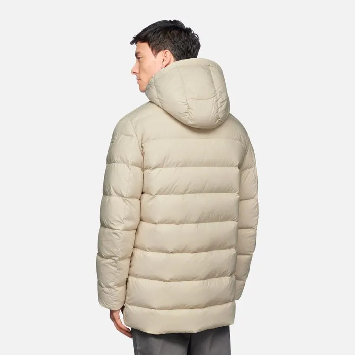 Geox Down Jackets ELVER MAN Rainy Day Long Parka Rainy Day 8211 Man