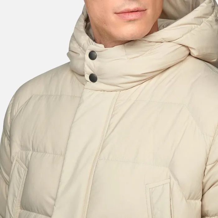 Geox Down Jackets ELVER MAN Rainy Day Long Parka Rainy Day 8211 Man