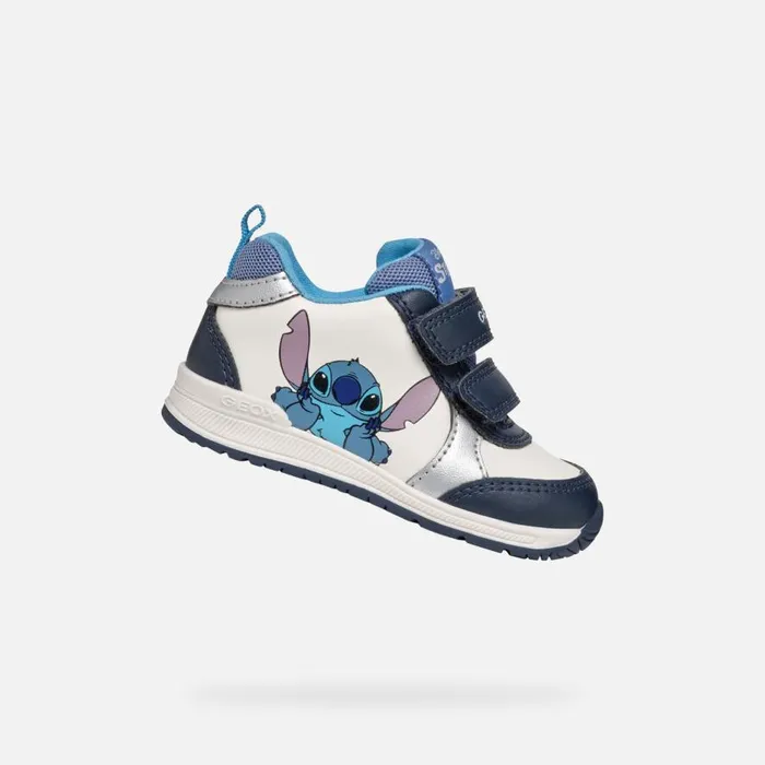 Geox First Steps RISHON BABY Light IvoryNavy LiloandStitch 8211 Disney Light Ivorynavy 8211 Kids Geox First Steps RISHON BABY Light IvoryNavy LiloandStitch 8211 Disney Light Ivorynavy 8211 Kids