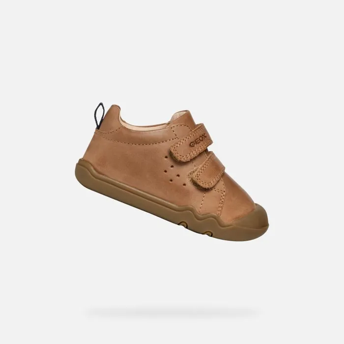 Geox First Steps STEPPIEUP BABY Cognac Barefoot Cognac 8211 Kids