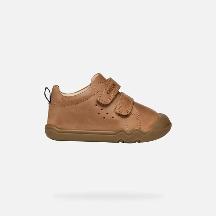 Geox First Steps STEPPIEUP BABY Cognac Barefoot Cognac 8211 Kids