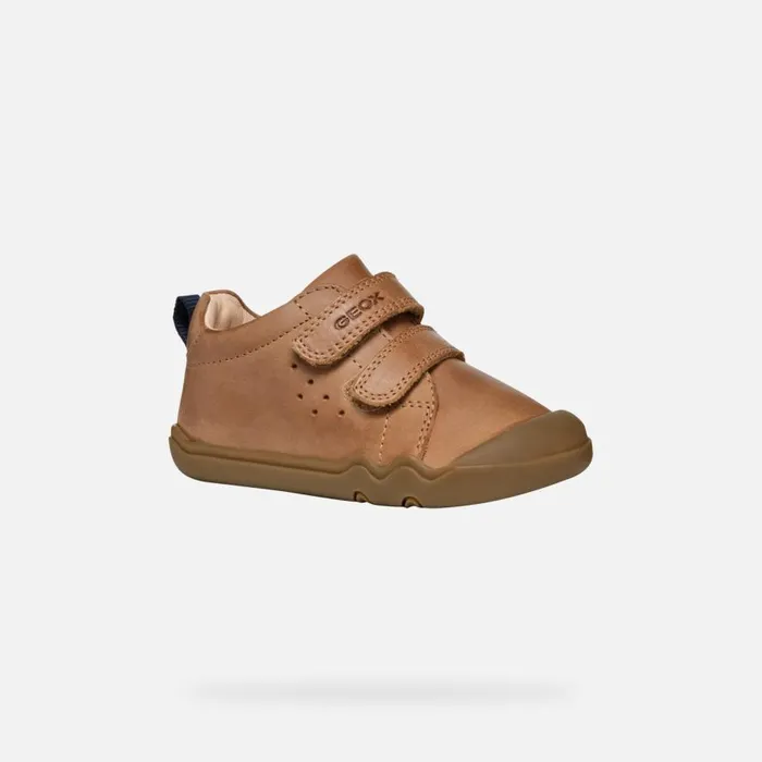 Geox First Steps STEPPIEUP BABY Cognac Barefoot Cognac 8211 Kids