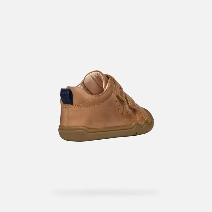 Geox First Steps STEPPIEUP BABY Cognac Barefoot Cognac 8211 Kids