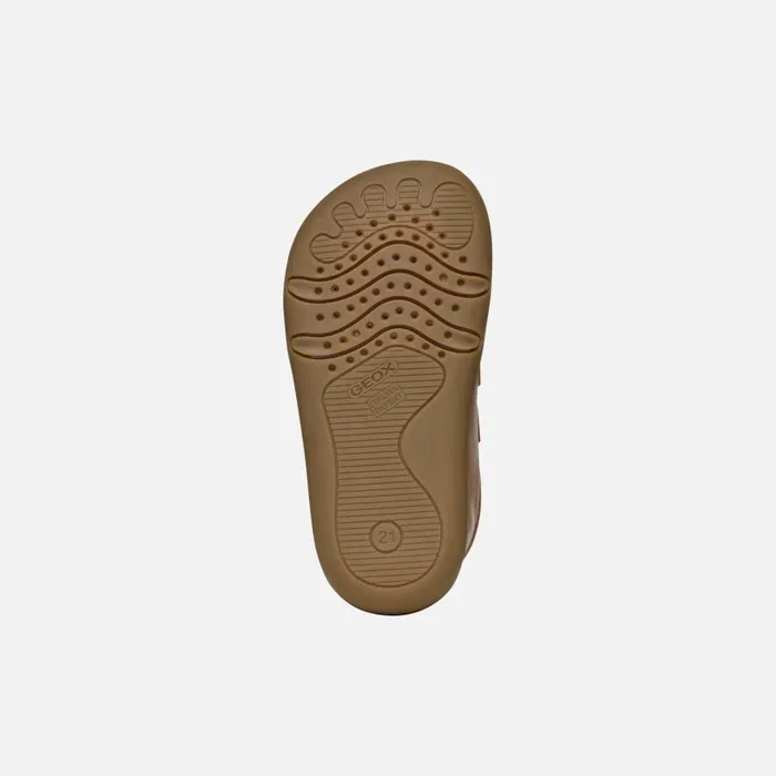 Geox First Steps STEPPIEUP BABY Cognac Barefoot Cognac 8211 Kids