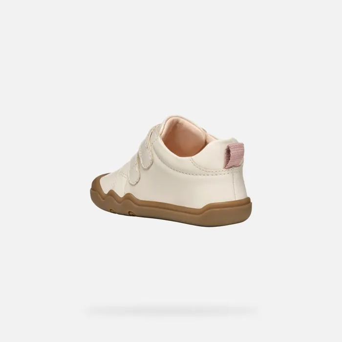 Geox First Steps STEPPIEUP BABY Light Ivory Barefoot Light Ivory 8211 Kids