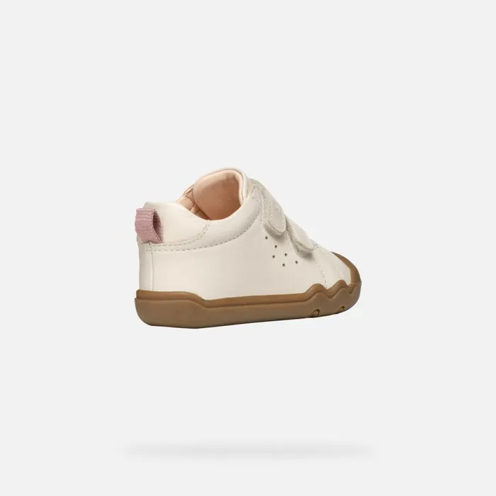 Geox First Steps STEPPIEUP BABY Light Ivory Barefoot Light Ivory 8211 Kids