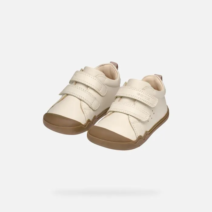 Geox First Steps STEPPIEUP BABY Light Ivory Barefoot Light Ivory 8211 Kids