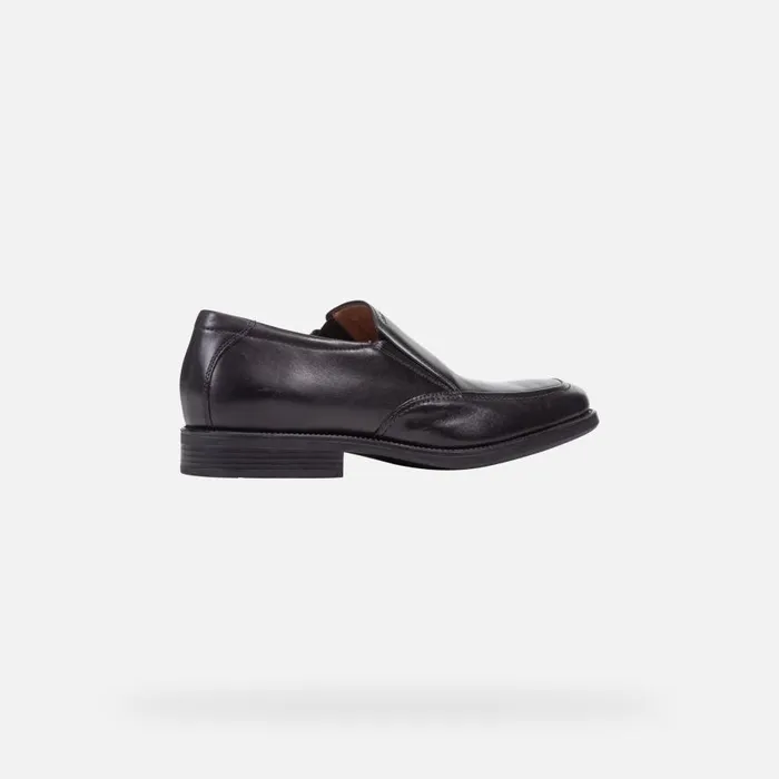 Geox Formal Shoes FEDERICO Men039s Black Leather Shoes Geox Black 8211 Man