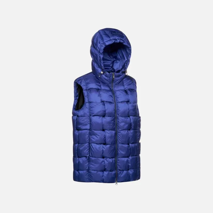 Geox Jackets DIAMOND WOMAN Sodalite Blue Sleeveless Sodalite Blue 8211 Woman