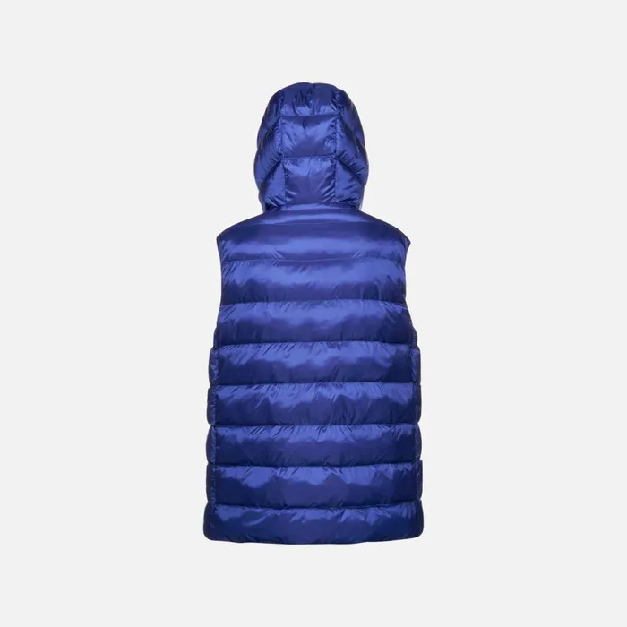 Geox Jackets DIAMOND WOMAN Sodalite Blue Sleeveless Sodalite Blue 8211 Woman