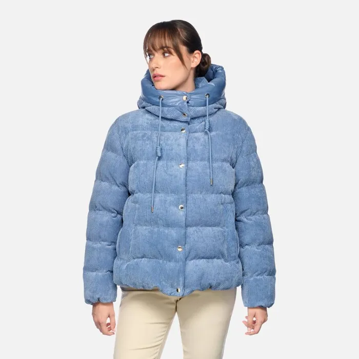 Geox Jackets LOISIA WOMAN Infinity Quilted Jacket Infinity 8211 Woman
