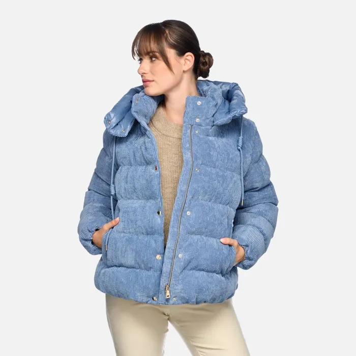 Geox Jackets LOISIA WOMAN Infinity Quilted Jacket Infinity 8211 Woman