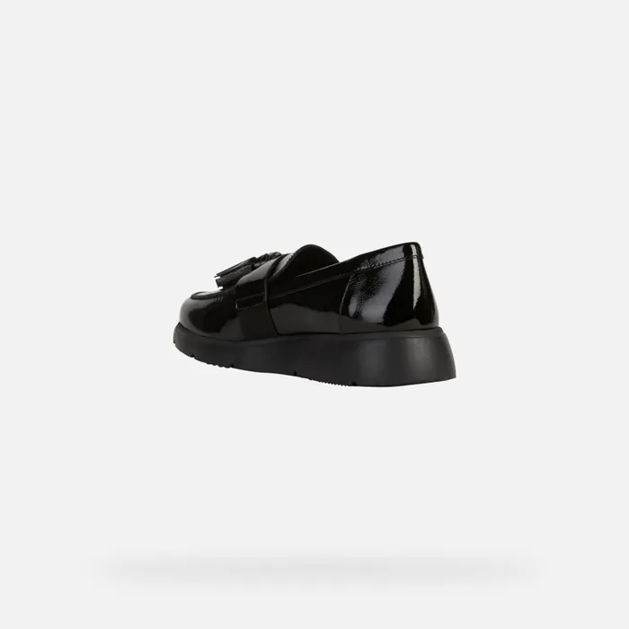 Geox Loafers ARLARA A Leather Loafers Black Woman Geox Black 8211 Woman